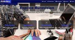 Desktop Screenshot of burovision.fr