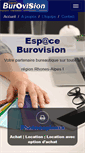 Mobile Screenshot of burovision.fr